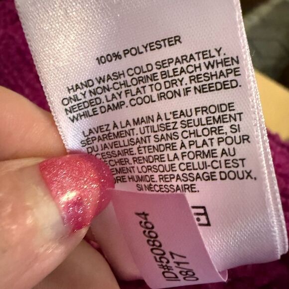 Gorgeous magenta Express oversized size S sweater - Picture 8 of 8